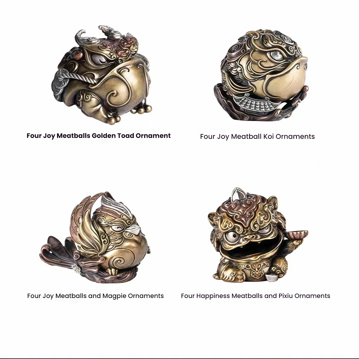 Antique Bronze/Silver Pixiu Statue - Feng Shui Wealth Guardian for Office/Home/Car | Energy-Balancing Alloy Art with Longevity Lock